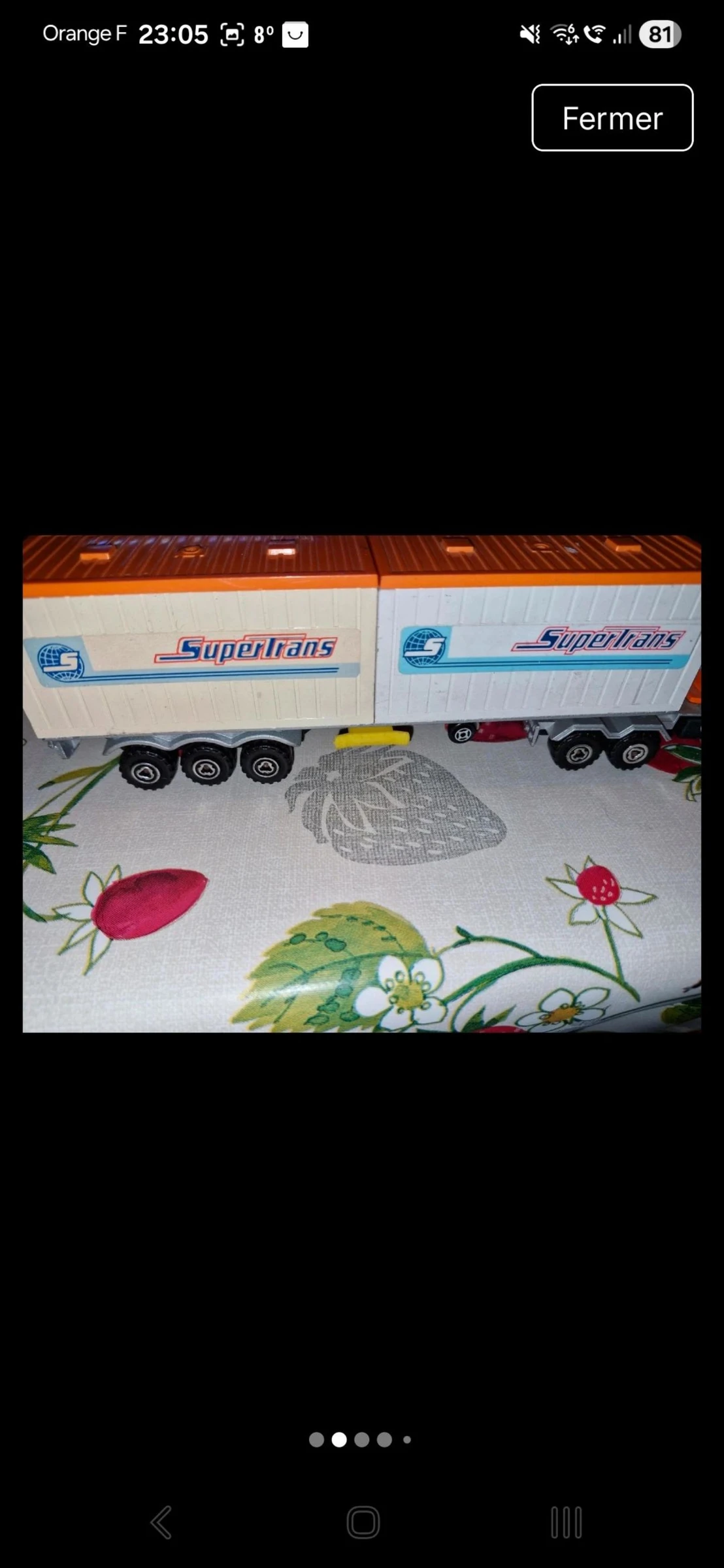 Caminhão Majorette Supertrans 1/60 vintage – photo 3
